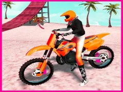 Spel Motocross Beach Jumping Bike Stunt på nätet