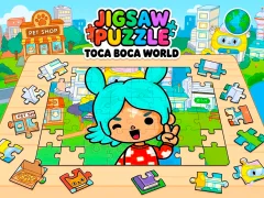 Spel Jigsaw Puzzle: Toca Boca World på nätet
