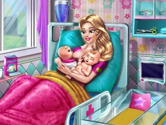Spel Mommy Twins Birth på nätet
