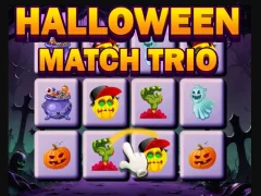 Spel Halloween Match Trio på nätet