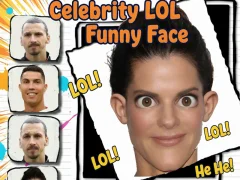 Spel Celebrity LOL Funny Face på nätet