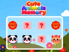Spel Cute Animals Memory på nätet