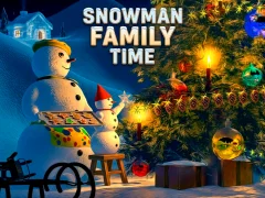 Spel Snowman Family Time på nätet