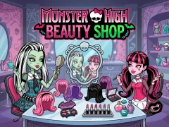 Spel Monster High Beauty Shop på nätet