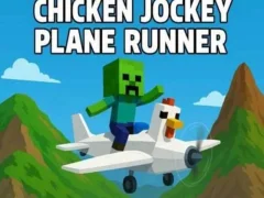 Spel Chicken Jockey Plane Runner på nätet