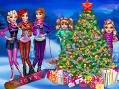 Spel Princesses Christmas tree på nätet