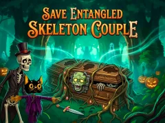 Spel Save Entangled Skeleton Couple på nätet