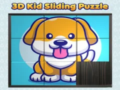 Spel 3D Kid Sliding Puzzle på nätet