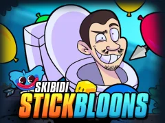 Spel Skibidi Stick Bloons på nätet