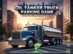 Spel Oil Tanker Truck Parking Game på nätet