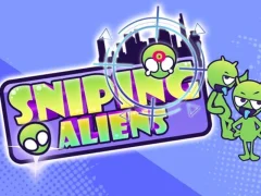 Spel Sniping aliens på nätet