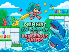 Spel Princess Goldblade and the Dangerous Waters på nätet