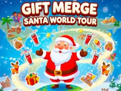 Spel Gift Merge Santa World Tour på nätet