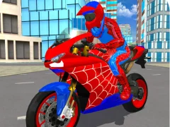 Spel Hero Stunt Spider Bike Simulator 3d 2 på nätet