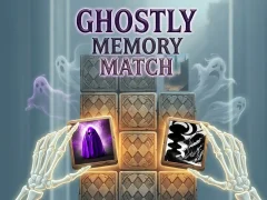 Spel Ghosts Memory Match på nätet