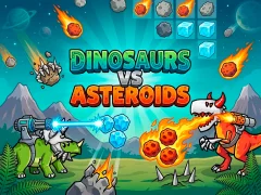 Spel Dinosaurs vs Asteroids på nätet