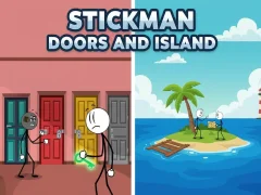 Spel Stickman Doors and Island på nätet