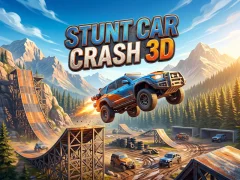 Spel Stunt Car Crash 3D på nätet
