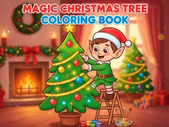 Spel Magic Christmas Tree Coloring Book på nätet