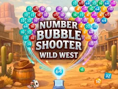 Spel Number Bubble Shooter Wild West på nätet