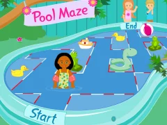 Spel Kelly Club: Pool Maze på nätet