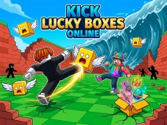 Spel Kick Lucky Boxes Online på nätet