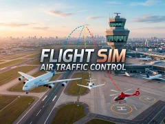 Spel Flight Sim Air Traffic control på nätet