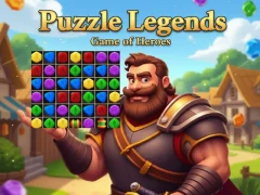 Spel Puzzle Legends Game of Heroes på nätet