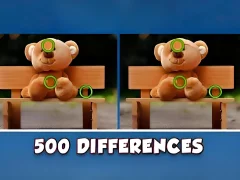 Spel Find 500 Differences på nätet