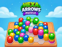 Spel Hexa Arrows Puzzle på nätet