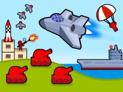 Spel Bomber Plane: 2D Air Strike på nätet