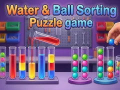 Spel Water & Ball Sorting Puzzle game på nätet
