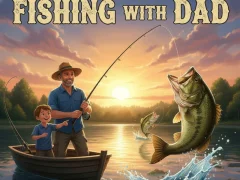 Spel Fishing with Dad på nätet