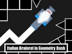 Spel Italian Brainrot in Geometry Dash på nätet