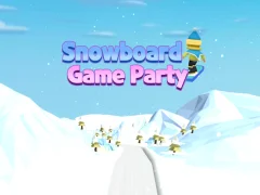 Spel Snowboard Game Party på nätet