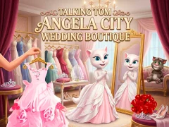Spel Talking Tom Angela City Wedding Boutique på nätet