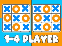 Spel Tic Tac Toe 1-4 Player på nätet