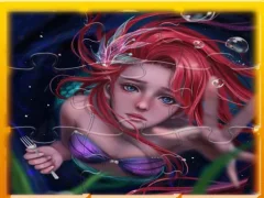 Spel Mermaid Ariel Princess Jigsaw Puzzle på nätet
