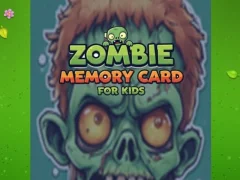 Spel Zombie Memory Card For Kids på nätet