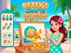 Spel Betsy's Crafts Sand Painting Summer Holiday på nätet