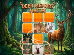 Spel Deer Memory Match på nätet