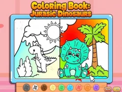 Spel Coloring Book: Jurassic Dinosaurs på nätet