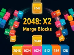 Spel 2048 X2 Merge Blocks på nätet