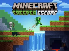 Spel Minecraft Creeper Escape på nätet