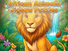 Spel African Animals: Jigsaw Puzzles på nätet