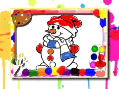 Spel Winter Coloring Book på nätet