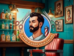 Spel Barber Shop Hair Salon Sim på nätet