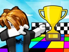 Spel Color Race Obby på nätet