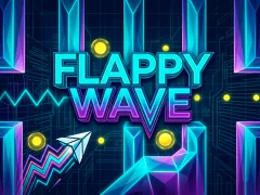 Spel Flappy Wave på nätet