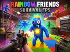 Spel Rainbow Friends Survival FPS på nätet